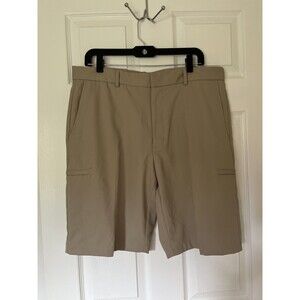 Walter Hagen Mens Chino Golf Shorts Size 36w Tan  Khaki